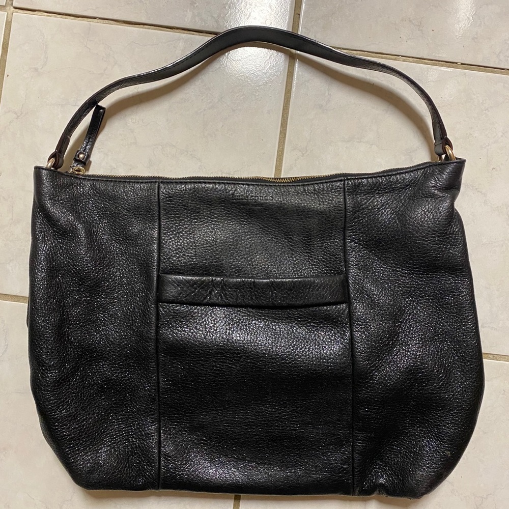 Kate Spade ♠️ Shiny Leather Zipper Bag pre loved good condition